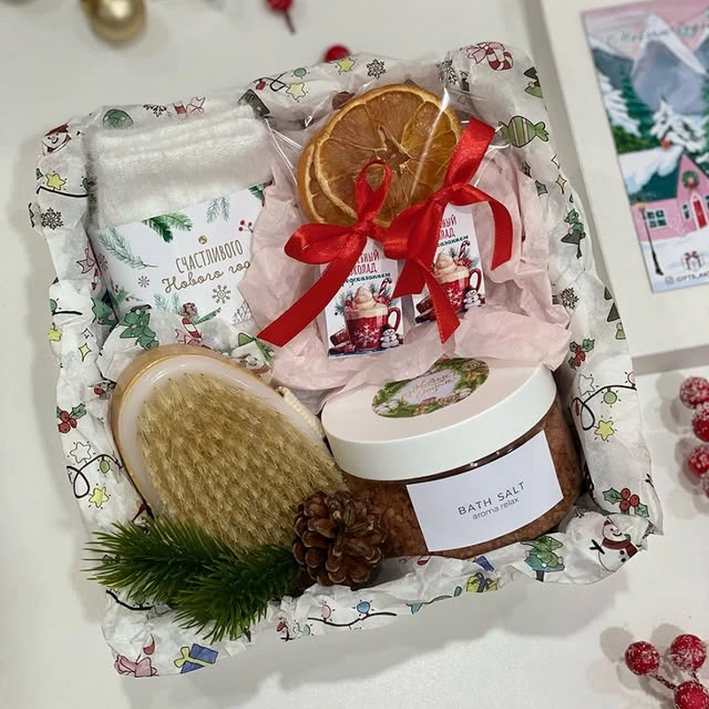 Новогодний подарок в Актау заказать. Тайный санта